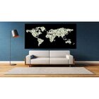 Quadro Decorativo Grande Conceitual Valuable World - 100x70cm