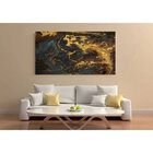 Quadro Decorativo Grande Contemporâneo Abstrato Agate - 100x7