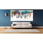 Quadro Decorativo Grande Contemporâneo Abstrato Papier Paint