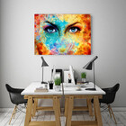 Quadro Decorativo Grande Contemporâneo Conceitual Abstrato Bl