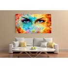 Quadro Decorativo Grande Contemporâneo Conceitual Abstrato Bl