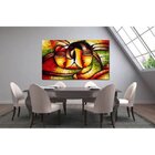 Quadro Decorativo Grande Contemporâneo Conceitual Abstrato Ma