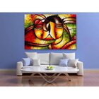 Quadro Decorativo Grande Contemporâneo Conceitual Abstrato Ma