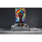 Quadro Decorativo Grande Contemporâneo Conceitual Ethnic - 15