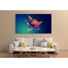 Quadro Decorativo Grande Contemporâneo Conceitual Geométrico