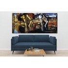 Quadro Decorativo Grande Contemporâneo Conceitual Metamorfose