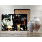 Quadro Decorativo Grande Contemporâneo Face Geometric - 180x1
