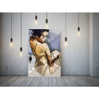 Quadro Decorativo Grande Contemporâneo Fashion Woman - 150x80
