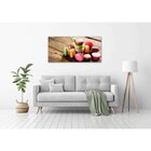 Quadro Decorativo Grande Contemporâneo Macarons - 120x80cm