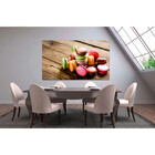Quadro Decorativo Grande Contemporâneo Macarons - 150x80cm