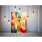 Quadro Decorativo Grande Contemporâneo Oriental Dancer - 150x