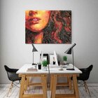 Quadro Decorativo Grande Contemporâneo Woman - 100x70cm