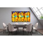 Quadro Decorativo Grande Danças Ballet Triplets - 200x100cm