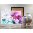 Quadro Decorativo Grande Floral Abstrato Buquê - 200x120cm