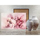 Quadro Decorativo Grande Floral Flower Pink - 200x100cm