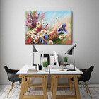 Quadro Decorativo Grande Floral Margarida - 180x120cm