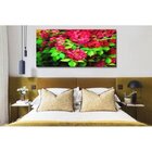 Quadro Decorativo Grande Floral Ribbon - 180x135cm