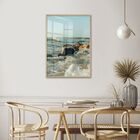 Quadro Decorativo Grande Mar Praia Fase Esperança Parede Sala