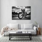 Quadro Decorativo Grande Motocicleta Retro - 150x100cm