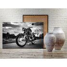 Quadro Decorativo Grande Motocicleta Retro - 200x120cm