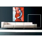 Quadro Decorativo Grande Música Violoncelo - 150x100cm