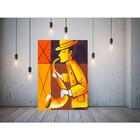 Quadro Decorativo Grande Musical Jazz - 150x100cm
