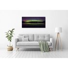 Quadro Decorativo Grande Paisagem Aurora Borealis - 100x70cm