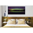 Quadro Decorativo Grande Paisagem Aurora Borealis - 150x80cm