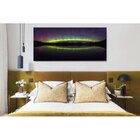 Quadro Decorativo Grande Paisagem Aurora Borealis - 200x100cm