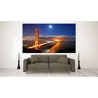 Quadro Decorativo Grande Paisagem Cidade Light Bridge - 150x8