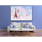 Quadro Decorativo Grande Paisagem E Cidades Parisian Dream -