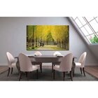 Quadro Decorativo Grande Paisagem Golden Forest - 150x80cm