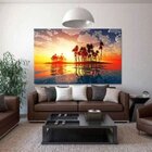 Quadro Decorativo Grande Paisagem Ilha Tropical - 180x135cm