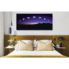 Quadro Decorativo Grande Paisagem Lunar - 180x135cm