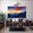 Quadro Decorativo Grande Paisagem Mount Fuji - 150x100cm