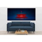 Quadro Decorativo Grande Paisagem Umbrella Red - 200x120cm