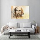 Quadro Decorativo Grande Religioso Jesus Leão - 120x80cm