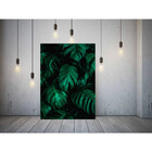 Quadro Decorativo Grande Tropical Leaf - 120x80cm