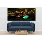 Quadro Decorativo Grande Vegetação Orange Leaves - 120x80cm