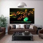 Quadro Decorativo Grande Vegetação Orange Leaves - 150x100cm