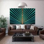 Quadro Decorativo Grande Vegetação Palm Tree - 120x60cm