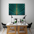 Quadro Decorativo Grande Vegetação Palm Tree - 120x60cm