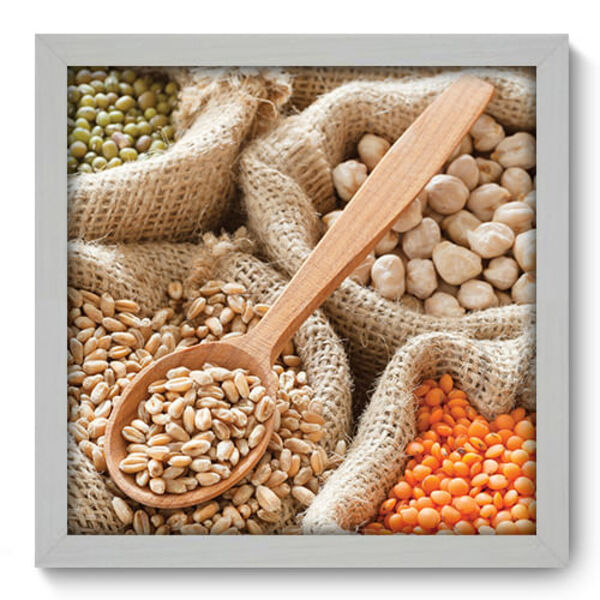 Quadro Decorativo - Grão - 33cm X 33cm - 150qdcb