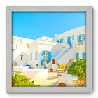 Quadro Decorativo - Grécia - 22cm X 22cm - 075qnmab