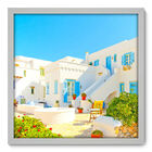 Quadro Decorativo - Grécia - 50cm X 50cm - 075qnmcb