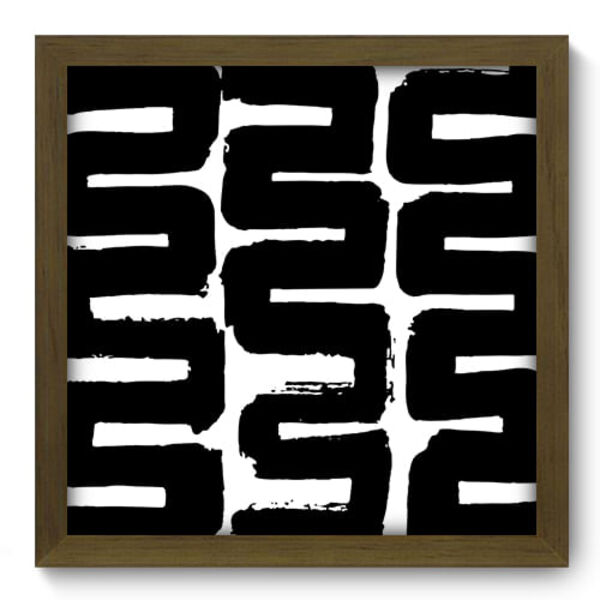 Quadro Decorativo - Grunge - 33cm X 33cm - 043qdum