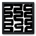 Quadro Decorativo - Grunge - 33cm X 33cm - 043qdup