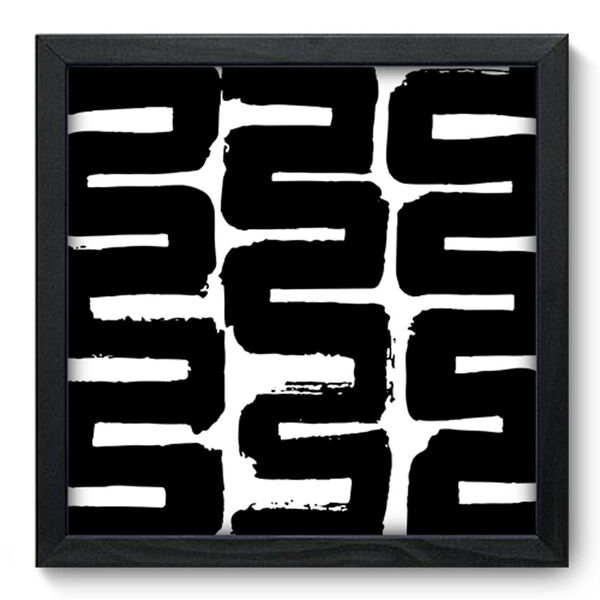 Quadro Decorativo - Grunge - 33cm X 33cm - 043qdup