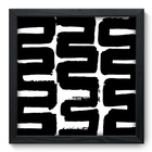 Quadro Decorativo - Grunge - 33cm X 33cm - 043qdup