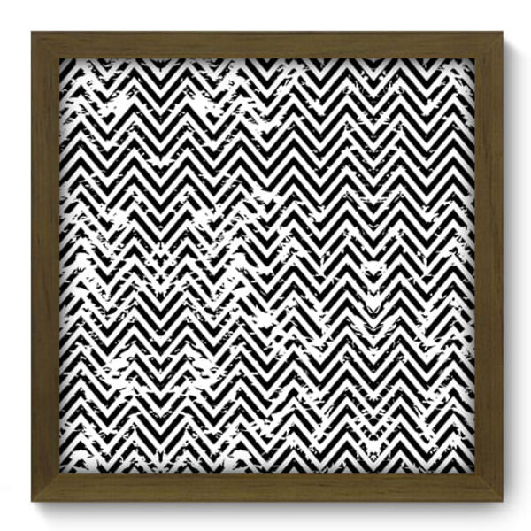 Quadro Decorativo - Grunge - 33cm X 33cm - 074qdam